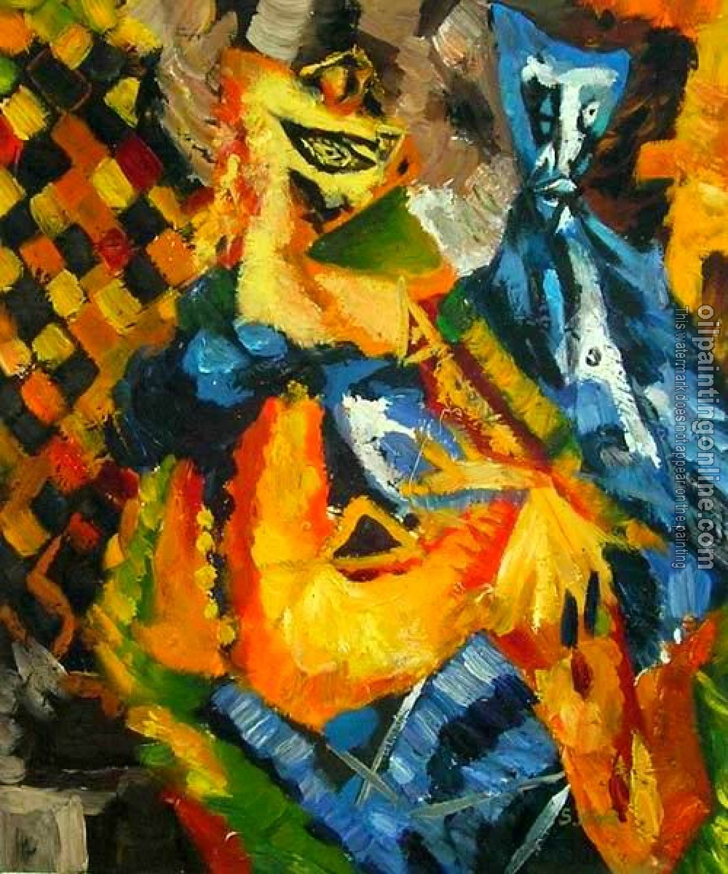 Oil Painting Reproduction - Modern oil painting